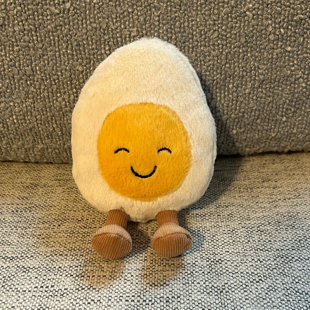 Jelly Cat Smiling Boiled Egg Amuseable